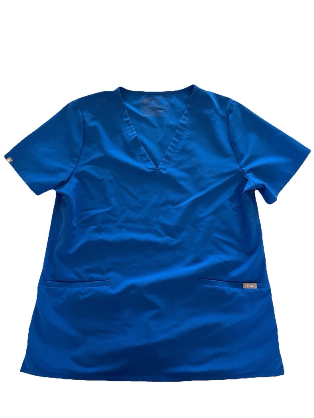 FIGS Blue Large Casma Scrub Top PO 2444/FW1100